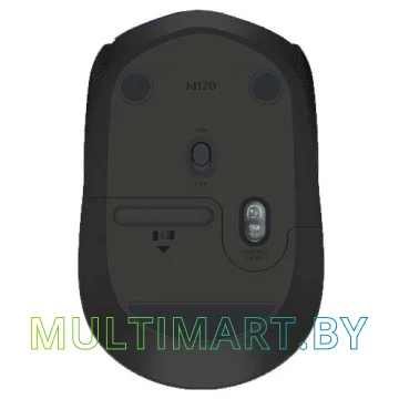 Мышь Logitech M171 Wireless Mouse (красный/черный) картинка 2